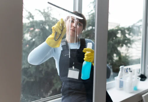 Nettoyage de vitres intérieures et extérieures à Lannilis